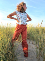 Ebook patron pantalon enfant Baggyine Lilelle Datoine, taille 122-176, en allemand