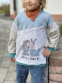 Ebook patron sweat-shirt enfant Lil Stripes Lilelle Datoine, en allemand