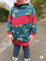 Ebook patron sweat-shirt enfant Lil Stripes Lilelle Datoine, en allemand