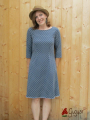 E-Book Lillesol & Pelle Jersey Dress with Boat Neck Woman, german