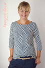 E-Book Lillesol & Pelle Jersey Dress with Boat Neck Woman, german