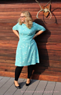 E-Book Lillesol & Pelle Jersey Dress with Boat Neck Woman, german