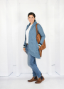 E-Book Lillesol & Pelle LongCardigan with collar Femme, en allemand
