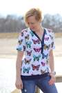 E-Book Lillesol & Pelle Shirt mit Knopfleiste Damen, german