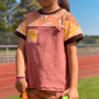 Patron t-shirt / short enfant pdf Matchball Lotte & Ludwig, en allemand