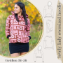 Patron sweat-shirt oversize femme pdf Lovely Lady LovelySewDesign, en allemand