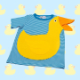E-Book Luanimals Duck Emma T-Shirt Kids, german