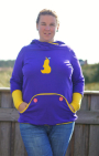 E-Book Lumali Hoodie - Kleid Knopfliebe Curvy, duits