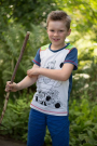E-Book Lumali Kinder Basic-Shirt Kalleson, en allemand