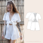 E-book Make it yours Front Tie Jumpsuit, Duits