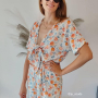 E-book Make it yours Front Tie Jumpsuit, Duits