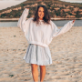 E-book Make it yours Oversized Sweat Jurk / Sweater, Duits