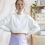 E-book Make it yours Cropped & Oversized Sweater, Duits