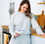 E-book Make it yours Cropped & Oversized Sweater, Duits