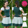 E-book Maker Mauz Dirndl Blouse Susal, Duits