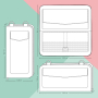 E-book Maker Mauz Handytasche Money Cat, Duits