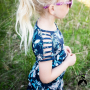 Ebook patron t-shirt fille Lichtblick MamaMika, en allemand