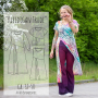 Ebook patron robe femme Trude ManjiPuh, en allemand