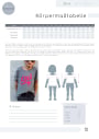 Ebook patron t-shirt enfant Deine Cara Meine Herzenswelt, en allemand