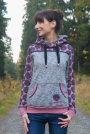 E-book Meine Herzenswelt Hoodie Pullover Damen Paco #126, Duits