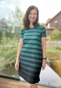 Patron robe sweat femme pdf Livorno Meine Herzenswelt, en allemand