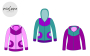 E-Book Mialuna Sweatjacke Lady Bella, duits