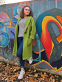 Patron manteau femme pdf Alissa Miou Miou, en allemand