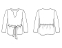 E-book Miss Doodle H1071 Damesblouse Florence, Nederlands