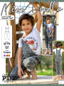 Patron salopette enfant pdf Abel Miss Doodle, en français