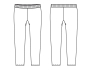 Patron pantalon enfant pdf Lucia Miss Doodle H1080, en français