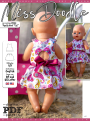 E-book Miss Doodle H1083 Poppenset Lia, Nederlands