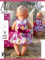 E-book Miss Doodle H1083 Poppenset Lia, Nederlands