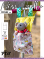 Patron organisateur / sacoche de vélo pdf Billy Miss Doodle H1086, en français