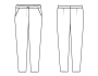 E-Book Miss Doodle S1146 Dames Broek Rebekha, nederlands