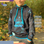 Patron Miss Granny Kinder pdf Hoodie Luca, en allemand