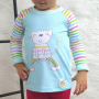 E-Book patron Kinder T-Shirt Leon Miss Granny, en allemand
