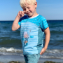 E-Book patron Kinder T-Shirt Leon Miss Granny, en allemand