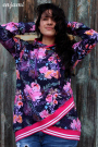 E-book MiToSa-Kreativ Shabby Asymmetrie Hoodie Damen, Duits