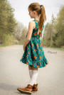 Ebook patron robe enfant Marie-Louise sans manches Moeve.Design, en allemand