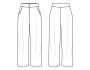Patron pantalon femme pdf Norah My Image S1287, en français
