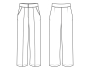 E-book My Image S1295 Broek Ladies Cody, Nederlands