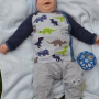 E-Book Nähfrosch Baby Jäckchen TAMAT, german