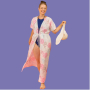 E-book Nähfrosch Damen Kimono FLORES, Duits