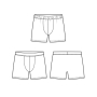 E-book Nähfrosch Herren Boxershorts BAWAH, Duits