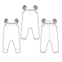 E-Book Nähfrosch Jumpsuit Moyo Baby, german