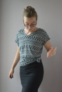 E-Book Nähfrosch, Shirt Sayang Damen, duits