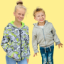 E-Book Nähfrosch Sweatjacke Kinder Jaga