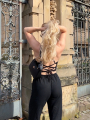 E-Book NØT A SÏZE Lace Up Top, Duits