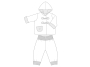 Ebook patron veste Brio + pantalon bébé Lucca Patternforkids, en allemand
