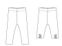 Ebook patron leggings enfant Enna Patternforkids, en allemand